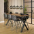Table Basse Bar Industrielle  Créez un Espace