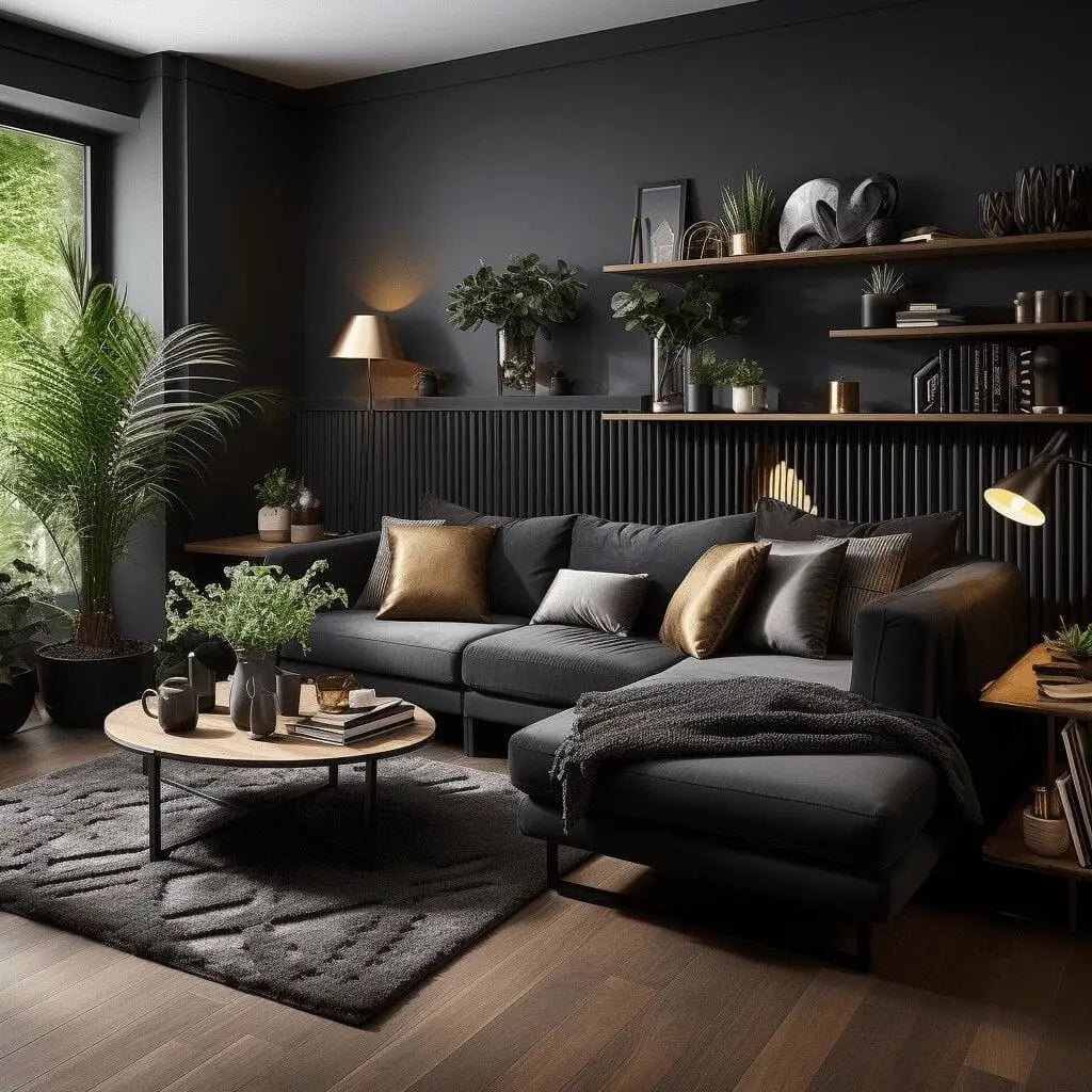 Étagère bois métal