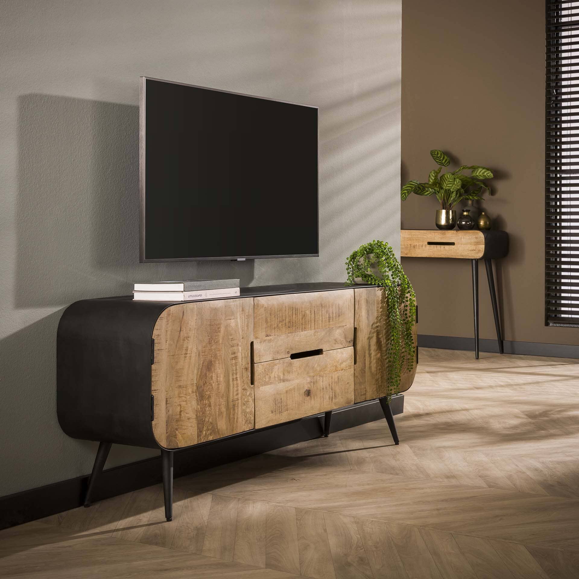Le meuble tv industriel Pour Sublimer votre salon