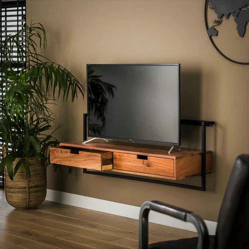 meuble pour tv suspendue