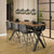 Table Basse Bar Industrielle  Créez un Espace