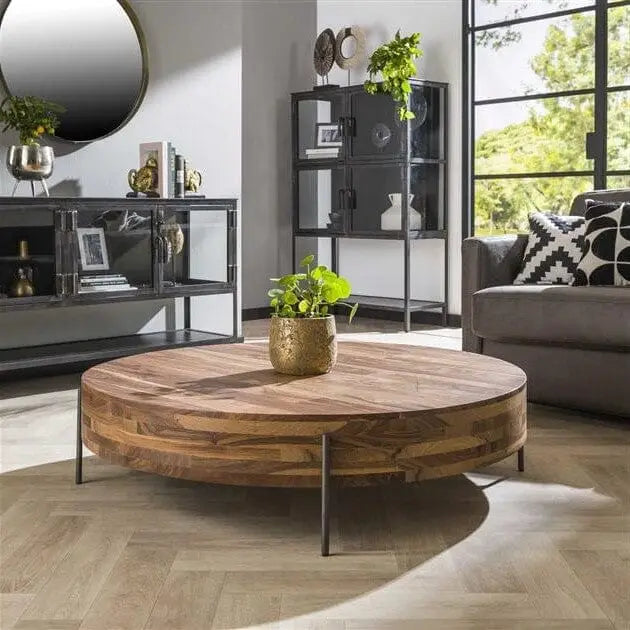 Table Basse Bois Brut La Tendance Naturelle Pour Votre Salon