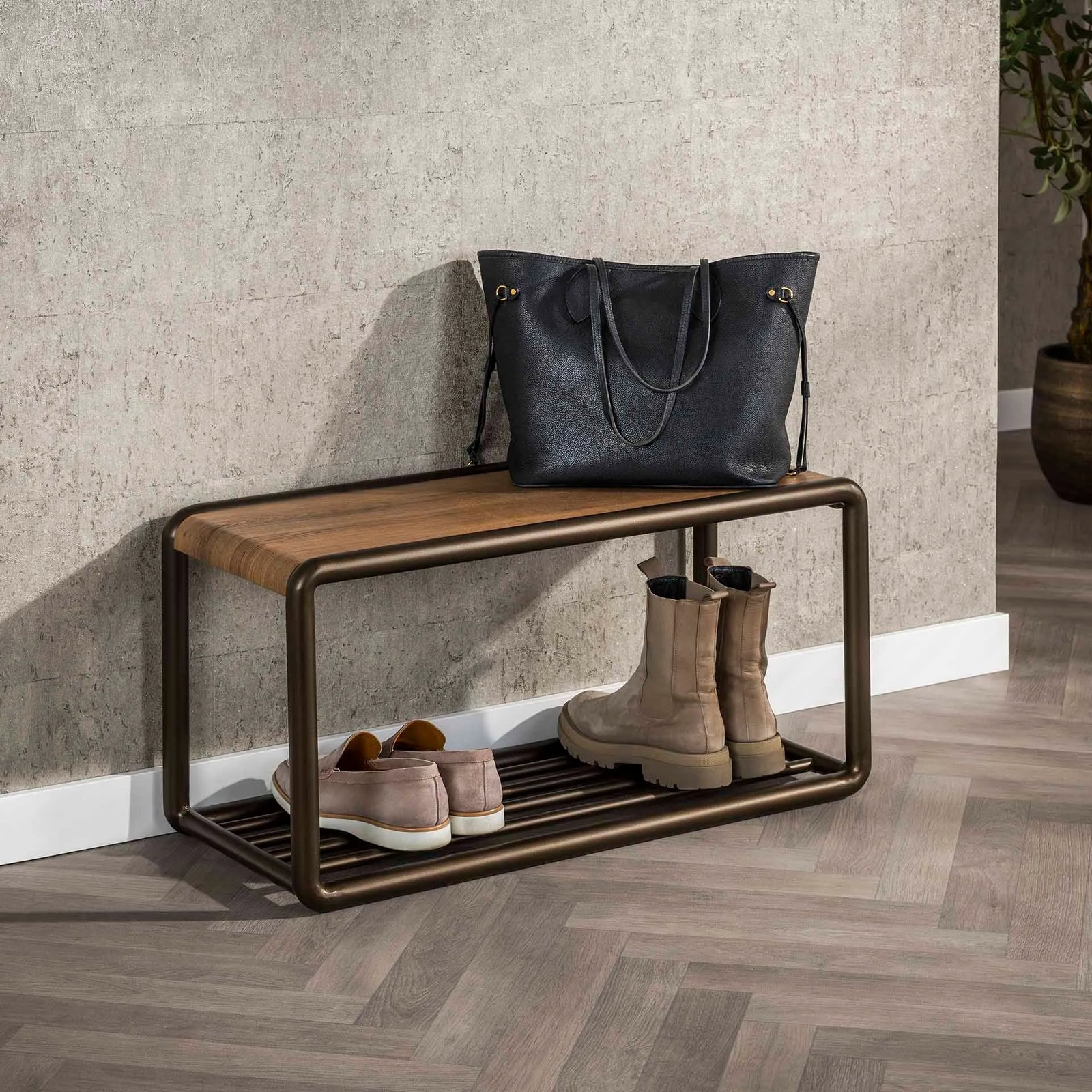 Banc à Chaussures Bois