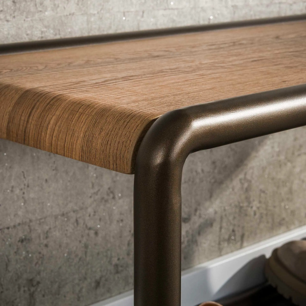 Banc à Chaussures Bois Details