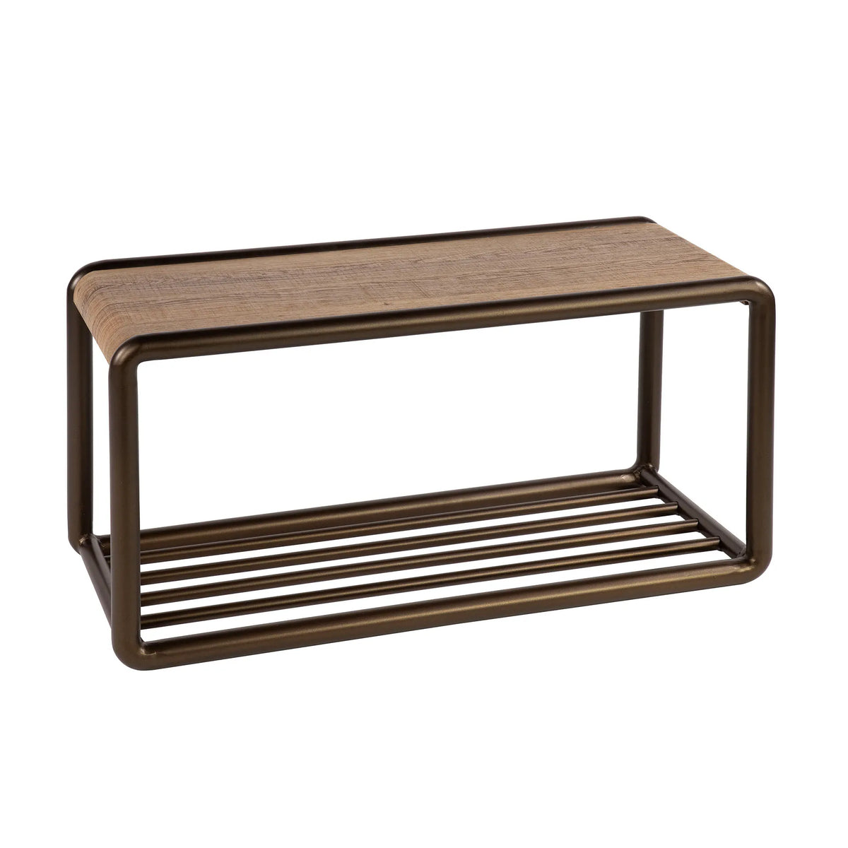 Banc à Chaussures Bois Fond Blanc