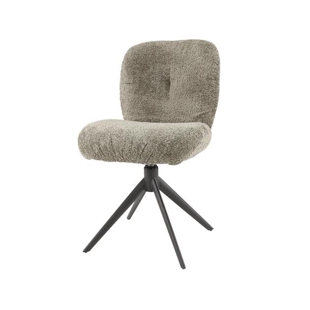 Vue rapprochée de l’assise moelleuse de la Chaise Comfort Rotatif