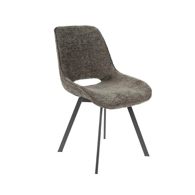 Chaise de Salle à Manger Tissu Fond Blanc