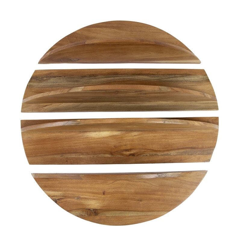 Etagère Murale Ronde Fond Blanc