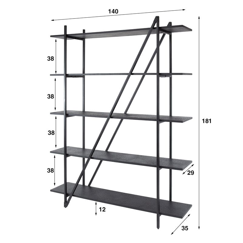 Étagère Murale 140cm Dimensions