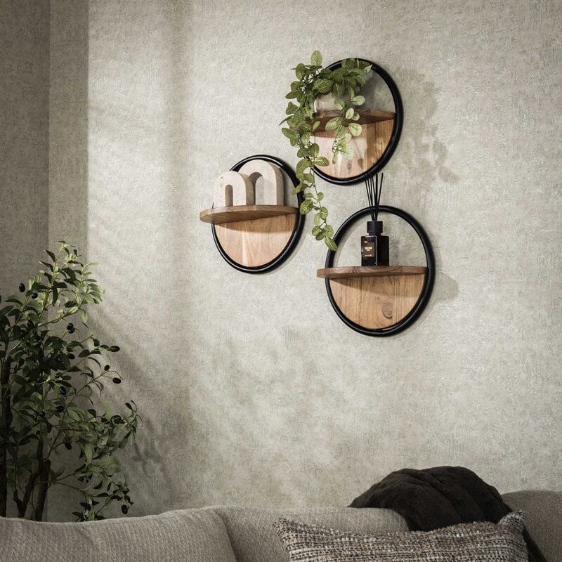Étagères Murales Rondes
