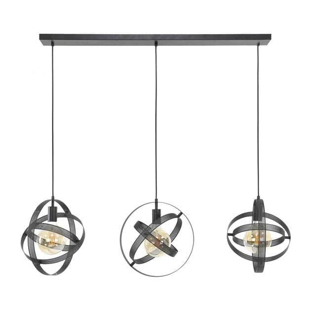Lampe Suspension Industrielle 3 Lampes