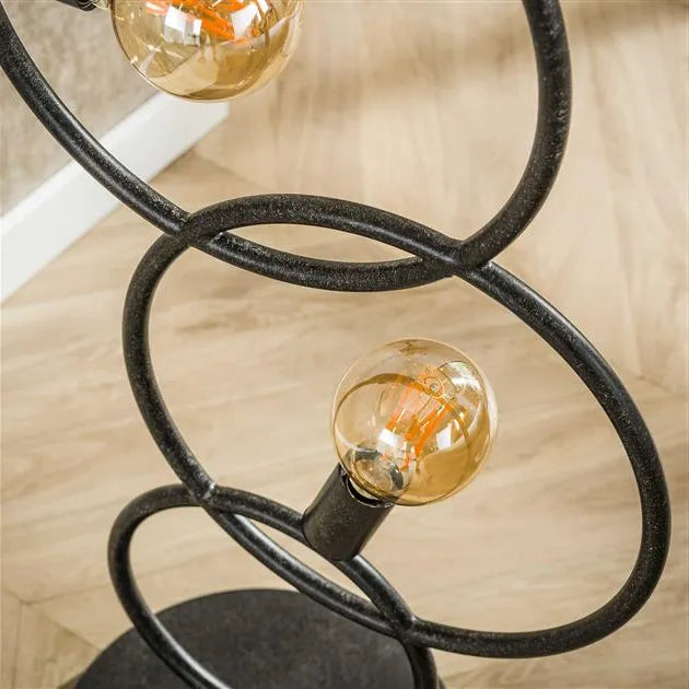 Lampadaire Métal 3 Lampes Details