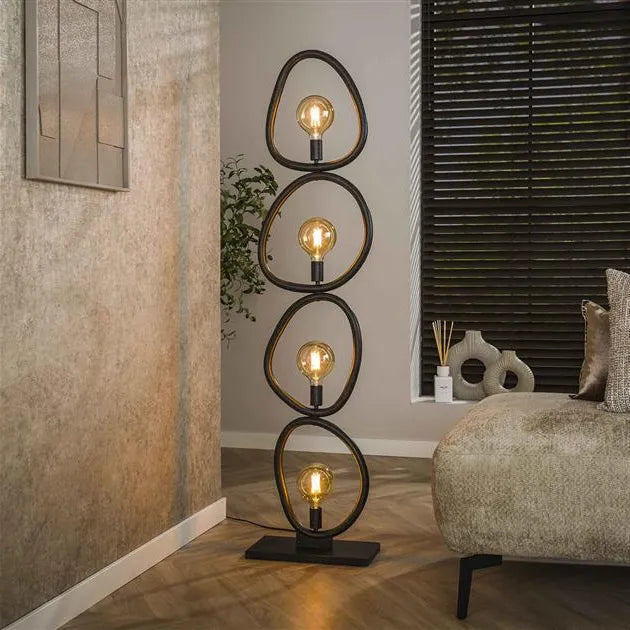 Lampadaire Métal 4 Lampes