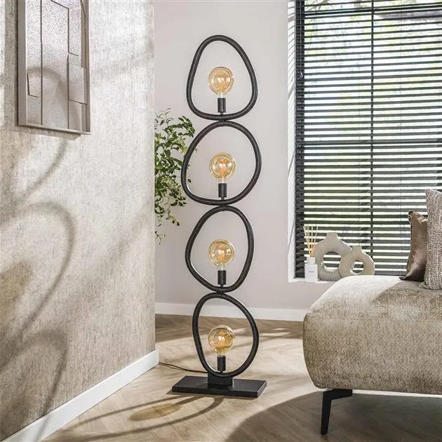 Lampadaire Métal 4 Lampes Non Allume