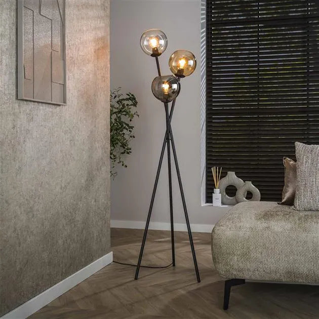 Lampadaire Métal Trépied
