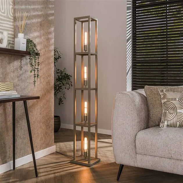 Lampadaire en Metal 4 Lampes