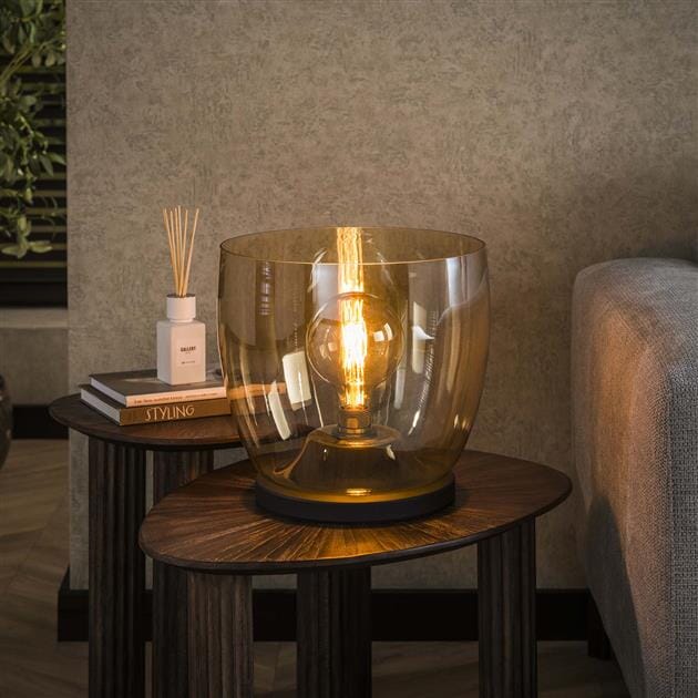 Lampe A Poser Chic Spirale Amber XL