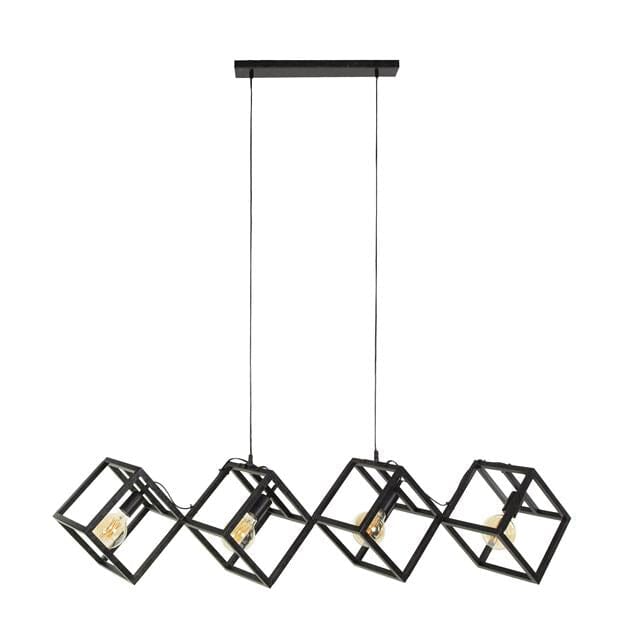 Lampe Industrielle Suspension Fond Blanc