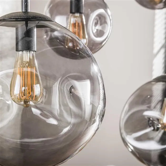 Lampe Suspendue Verre Details