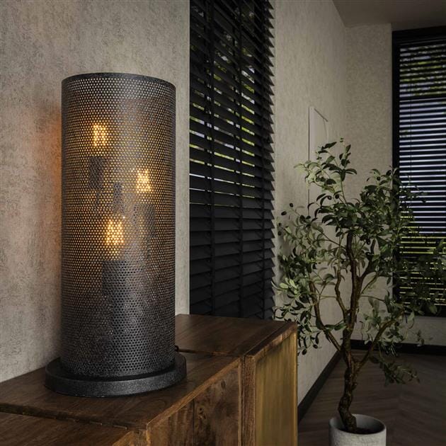 Lampe de Table Cylindrique