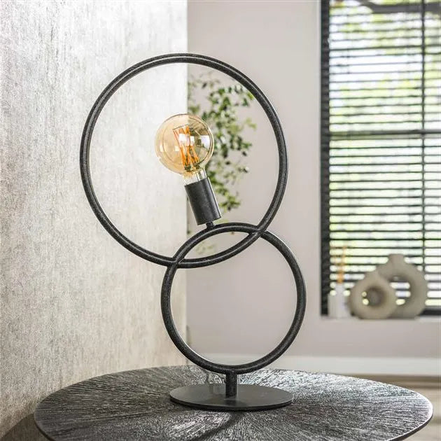 Lampe de Table Métal Design Non Allumé