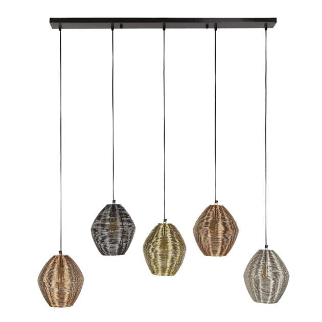 Lustre Industriel Vintage Fond Blanc
