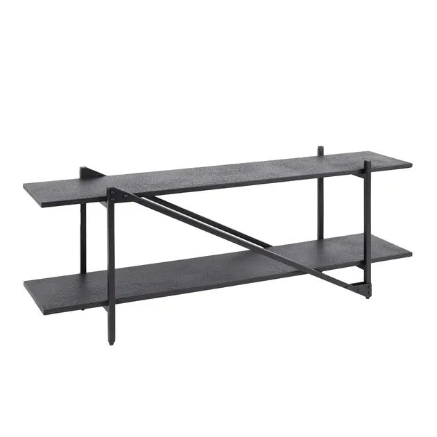 Meuble de TV 140cm Fond Blanc