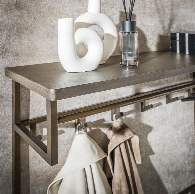Porte Manteau Metal Vintage Details