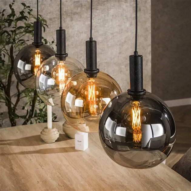 Suspension En Verre Coloré Details