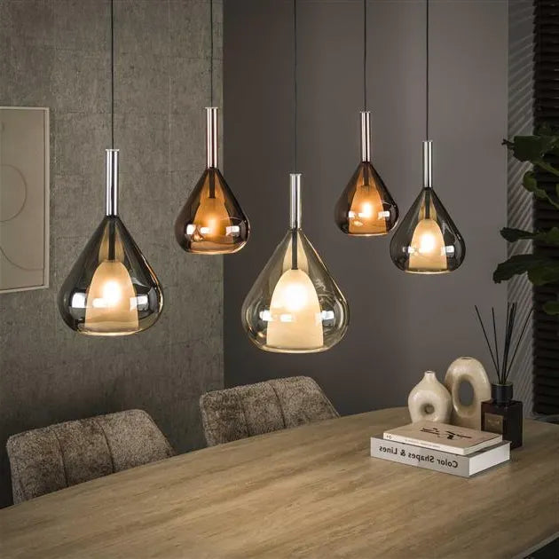 Suspension Goutte D&#39;Eau Verre