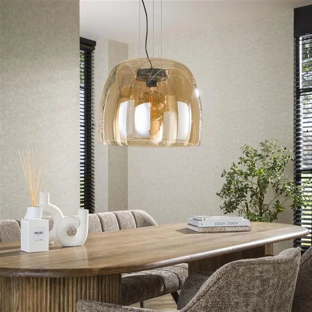 Suspension Luminaire En Verre Coloré Non Allume