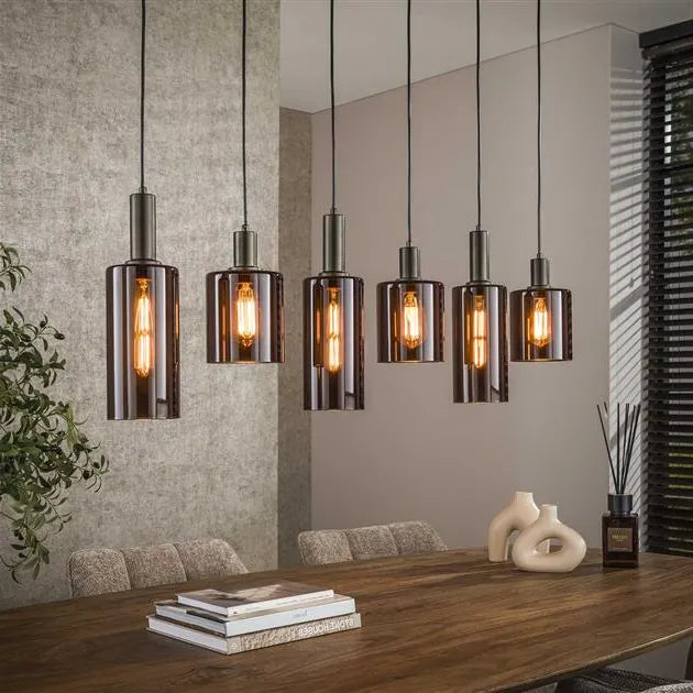 Suspension Verre Marron