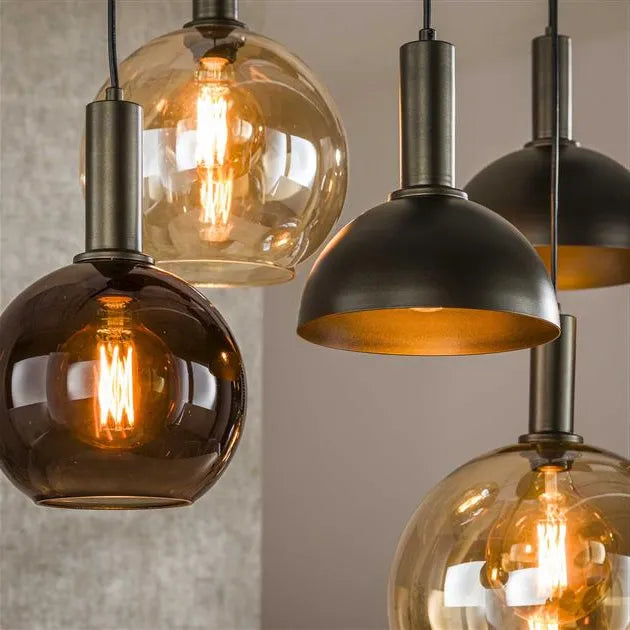 Suspension Verre et Métal Details