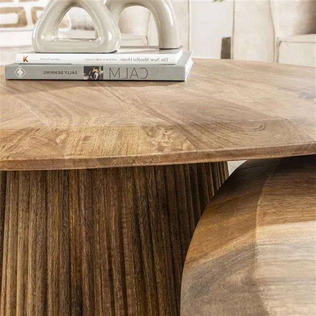 Table Basse Bois de Manguier Details