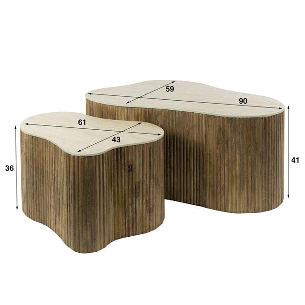 Table Basse Ceramique Design Dimensions