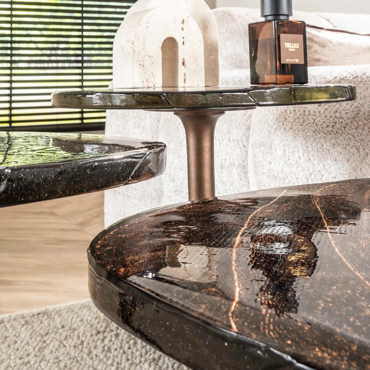 Table D&#39;Appoint Verre Et Métal Details