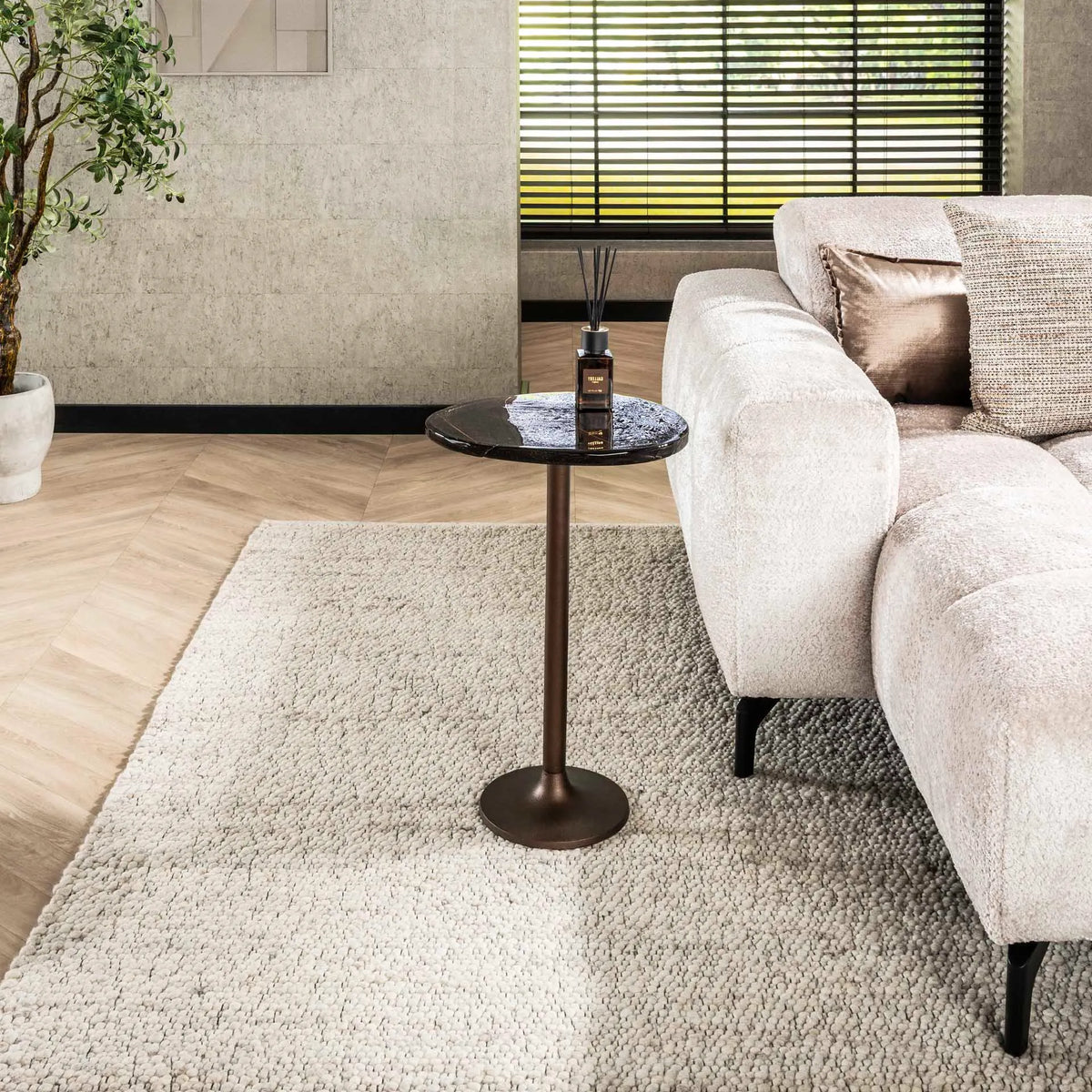 Table D&#39;Appoint Verre Et Metal L