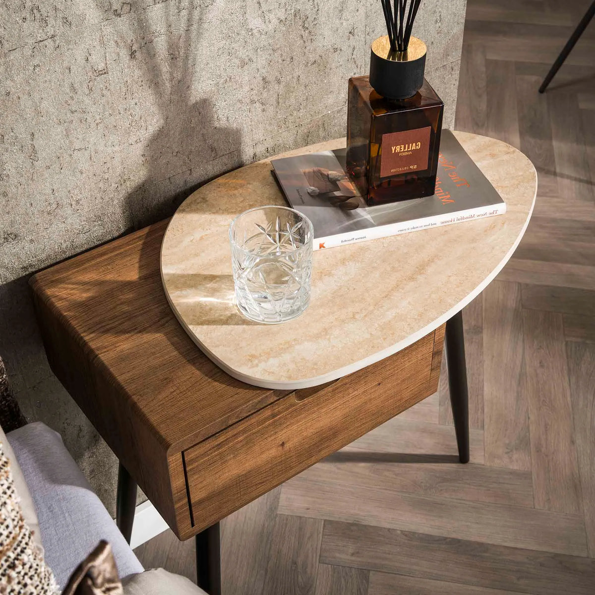 Table De Chevet Design En Bois Details