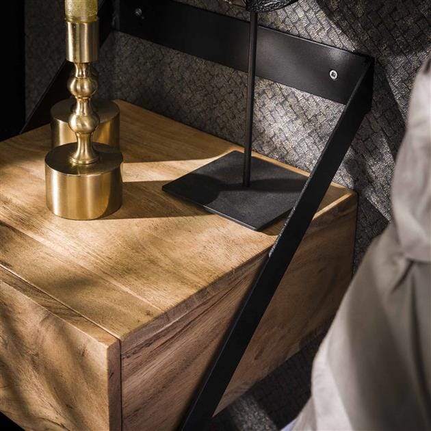 Table De Chevet Style Indus Details