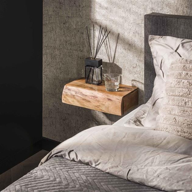 Table De Chevet Suspendue Acacia