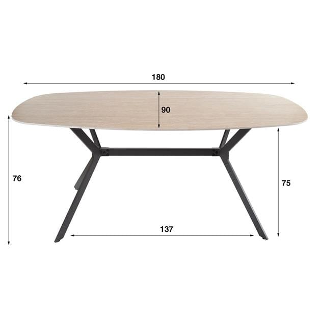 Table a Manger Blanche Dimensions