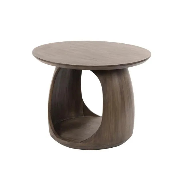 Table d&#39;Appoint Acacia M Fond Blanc