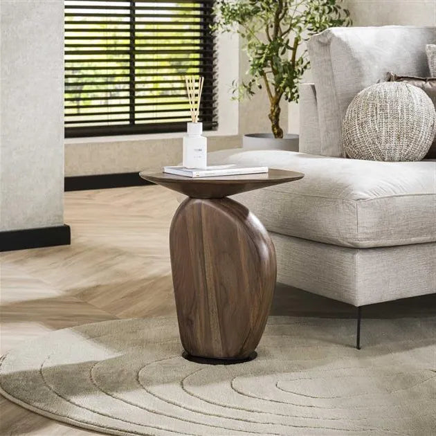 Table d'Appoint Bois Acacia Massif