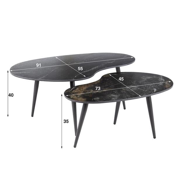 Table d Appoint Céramique Dimensions