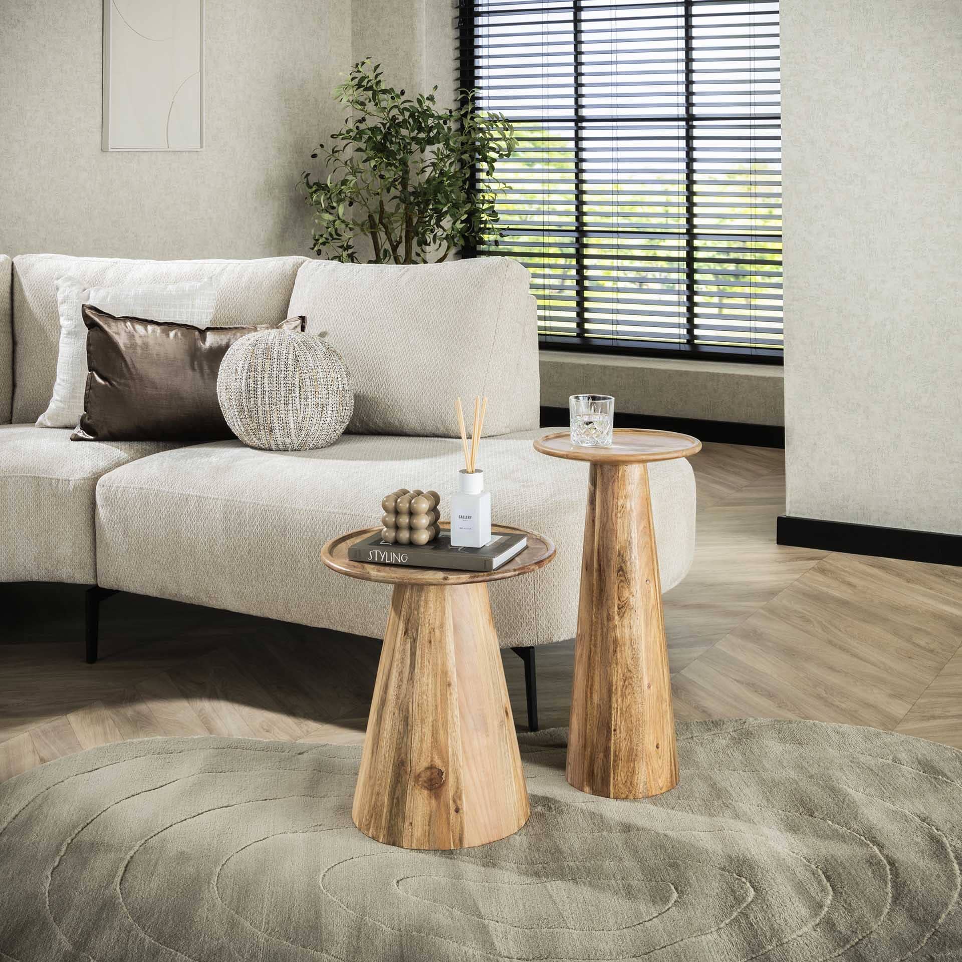 Table d'Appoint En Acacia