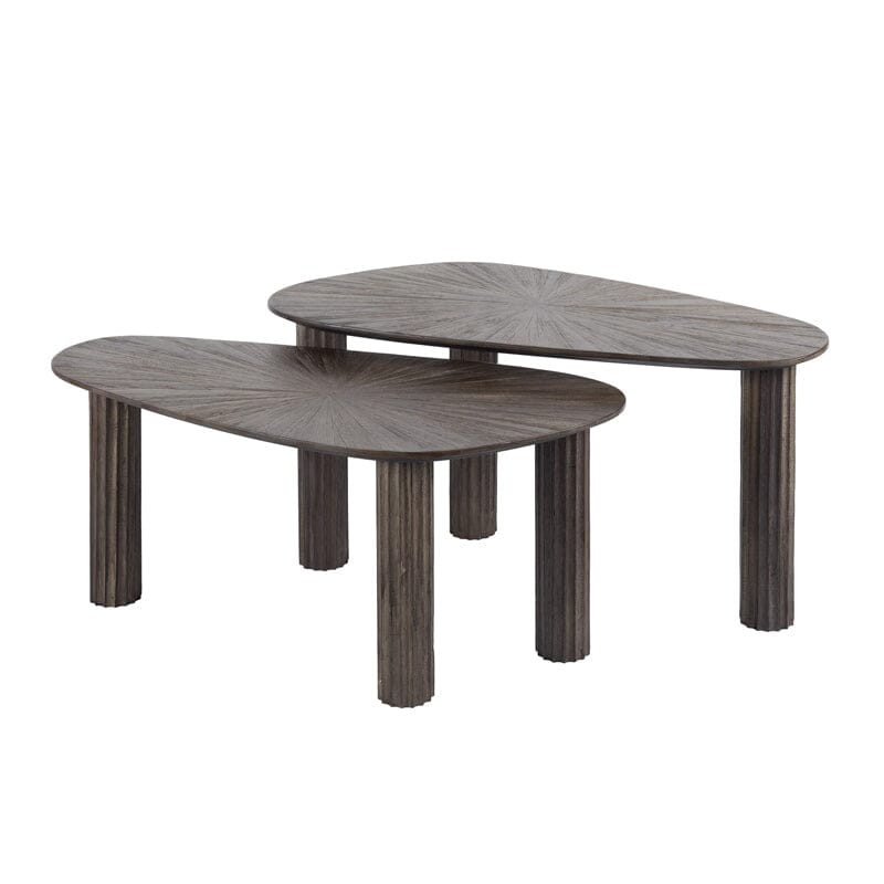 Table d&#39;Appoint Organique Fond Blanc