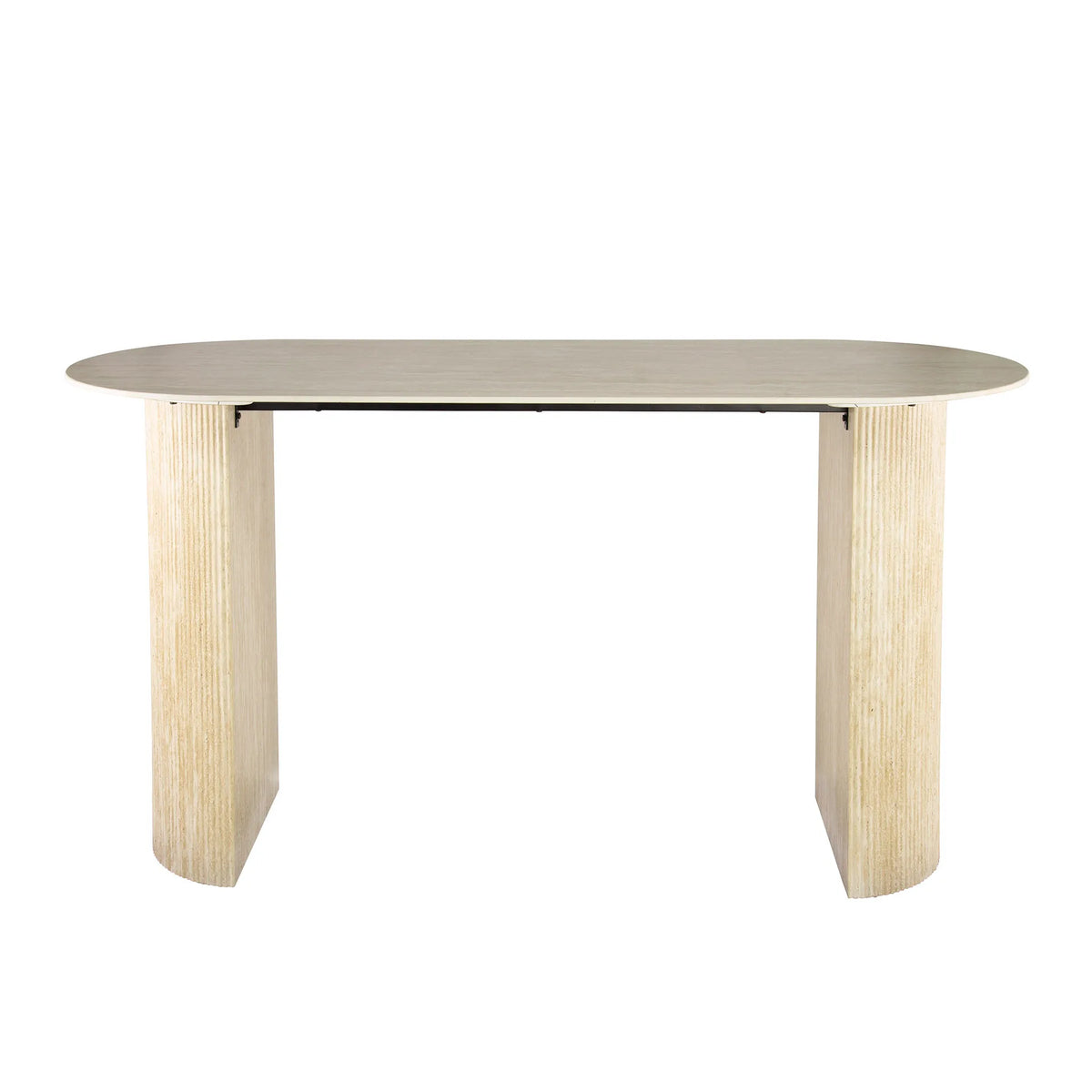 Table de Bar Céramique Fond Blanc