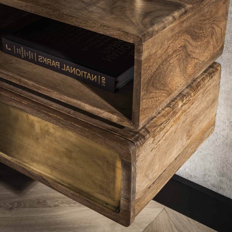 Table de Chevet Bois Manguier Details