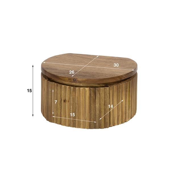 Table de Chevet Ronde Suspendu Dimensions