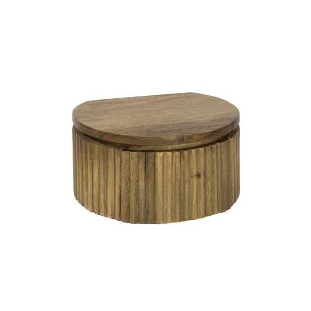 Table de Chevet Ronde Suspendu Fond Blanc